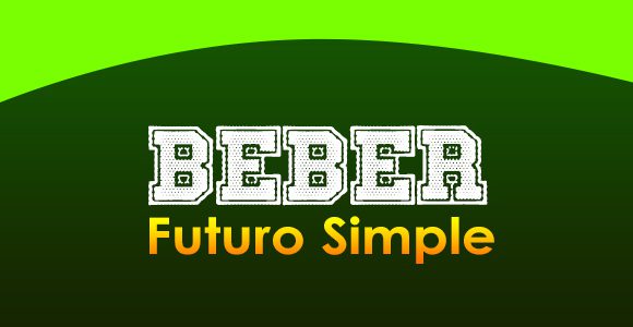 Beber Futuro Simple - Spanishcircles