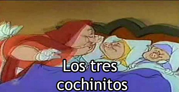 Los tres cochinitos-spanischcircles