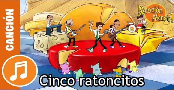 Cinco ratoncitos-Spanishcircles