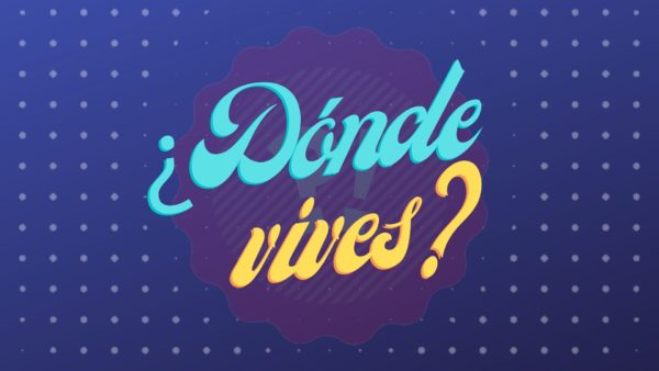 ¿Dónde vives?-Spanish Question