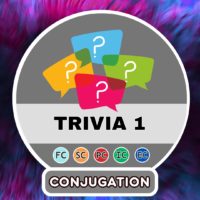 7 Conjugation questions – TRIVIA Part 1