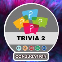 7 Conjugation questions – TRIVIA Part 2