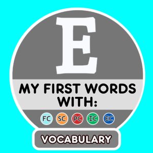 First Spanish Words with E