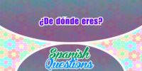 ¿De dónde eres?