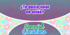 ¿Te gusta volar en avión?