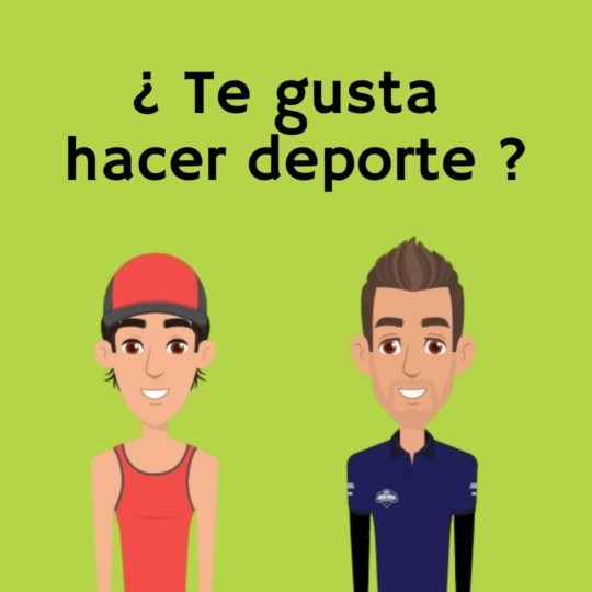 ¿Te gusta hacer deporte?